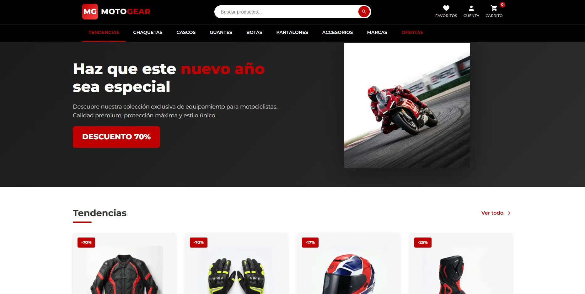 Tienda Online de Repuestos